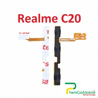 Dây Cáp Nút Nguồn OPPO Realme C20 2021 On Off Âm Lượng Power & Volume Button Flex Cable